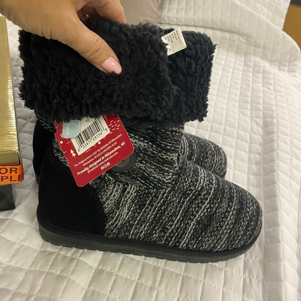 COPY - New Muk Luks Sweater Boots Sz 10 - Picture 6 of 6